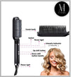 Hqt-909b Electric Hair Straightening &amp; Curling Comb/brush