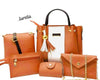 Hand Bag 5 Piece Set  High Quality Cynthetic Leather